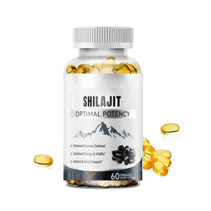 Cápsulas de Gel Suave de Extracto de Shilajit del Himalaya Natural y Ashwagandha Ausreson para Hombres Adultos - Certificado Halal/Kosher - Product Image 1