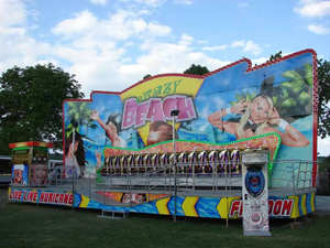 Vente chaude usine : Manèges Crazy Wave <span class=keywords><strong>Miami</strong></span> montés sur remorque pour jeux de carnaval extérieurs, pour parcs de trampolines, en alliage, FRP et acier, haute capacité - Product Image 4