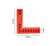Haute qualité bricolage Grade R forme règle de Position du bois 90 degrés carré outils d'assemblage à Angle droit