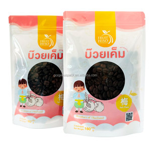 ถุงอลูมิเนียมฟอยล์แบบตั้งได้มี Moq500pcs สีดำด้านพิมพ์ลายไดคัท3.5กรัมถุงซิปล็อคขนมขบเคี้ยวที่มีหน้าต่างใส - Product Image 4