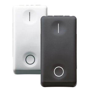 Interruptor Bipolar 'SISTEM' 16Ax 250V - Negro - Product Image 1