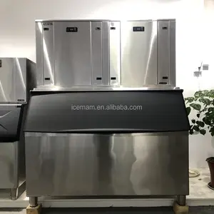 1000kg big square cube ice Factory Direct Supply ice maker 1 ton making machine commercial for ice business