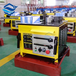 <strong>Factory</strong> Price 110/220V <strong>Rebar</strong> Bending RB-25 Hydraulic Steel Bar Bender 6-32mm Round Bar Bending Machine - Product Image 1