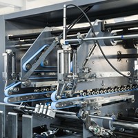 Rolam 1200/1450/1600 AC Machine de pliage et de collage de carton ondulé automatique à grande vitesse Crash Lock Bottom Box Folder Gluer