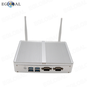 Sin ventilador de escritorio NUC 2955U i3 i5 i7 Mini PC COM LAN USB VGA HD WIFI Ethernet pequeña computadora Personal