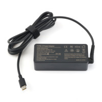 Chargeur d'ordinateur portable Lenovo de remplacement, adaptateur secteur 45W avec cordon d'alimentation pour ordinateur portable Lenovo