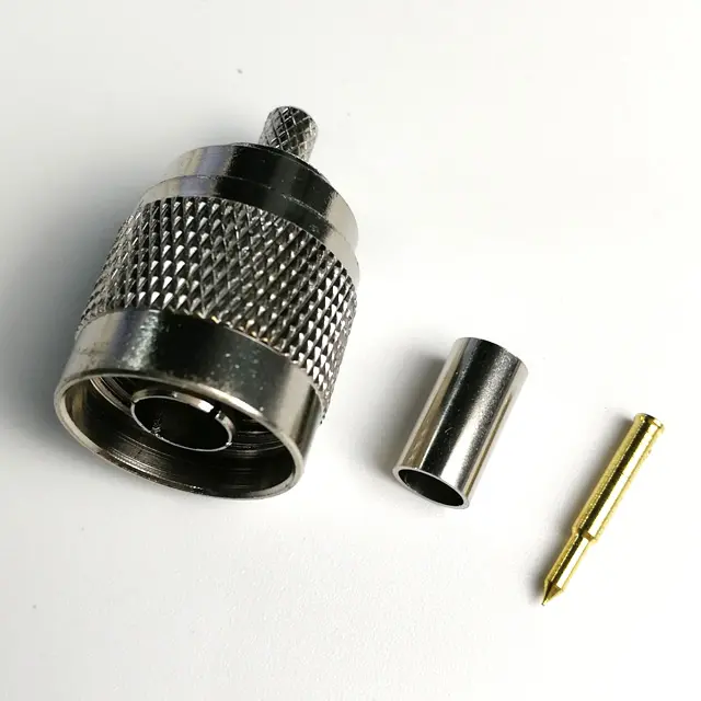 N Typ Männlichen Crimp RF Connector für RG58 LMR195 RG400 RG142