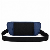 Sac banane de voyage unisexe léger en tissu Oxford avec logo personnalisé, protection RFID, fermeture éclair, design étanche, dernière collection, pour course en extérieur