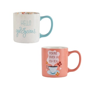 Custom Logo <strong>Standard</strong> <strong>Size</strong> Ceramic Pink <strong>Mug</strong> Tea Cup Handmade 16 Oz Coffee <strong>Mug</strong> for Christmas