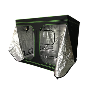 Ventilateur <span class=keywords><strong>d</strong></span>'échappement silencieux et lumière LED grande tente de culture intérieure hydroponique boîte de chambre noire 200*200*200cm, idéal pour le jardin domestique - Product Image 1