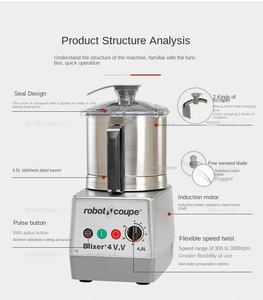 <span class=keywords><strong>Robot</strong></span> <span class=keywords><strong>Coupe</strong></span> Blixer4 V.V. original Mélangeur Émulsifiant Commercial Français pour la Préparation Culinaire - Product Image 4