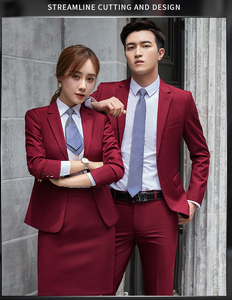 Vente en gros Tenue <span class=keywords><strong>de</strong></span> bureau personnalisée pour femmes quatre pièces Tenue d'uniforme <span class=keywords><strong>de</strong></span> haute qualité Tenue <span class=keywords><strong>de</strong></span> <span class=keywords><strong>cérémonie</strong></span> Ensemble <span class=keywords><strong>de</strong></span> costume pour femmes pour travailleurs d'affaires - Product Image 4
