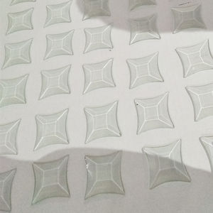 Verre transparent biseauté mosaïque fenêtres en verre biseauté <span class=keywords><strong>prix</strong></span> biseauté verre ornement - Product Image 4