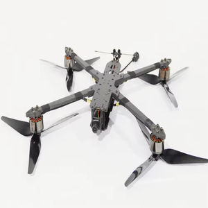 Dron de Carreras FPV Resistente con Estructura de Fibra de Carbono, Cámara HD, Transmisión de 10 km, Motor sin Escobillas de 900KV, Capacidad de Carga de 4 kg para Principiantes - Product Image 6