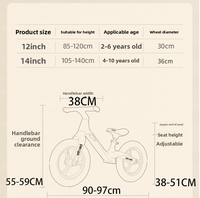 Vélo de course unisexe pour enfants de 2 à 4 à 6 ans, vélo pour bébé avec style de voiture, 3 en 1, sièges de luxe, amortisseur et poussette certifiés