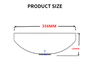 Évier de comptoir en acier inoxydable 304 avec vasque pour villa, gîte, maternelle et toilettes, <span class=keywords><strong>petit</strong></span> lavabo rond - Product Image 2