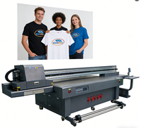 Printer Inkjet Digital Flatbed UV 2513 Ricoh, Printer Label Harga Terbaik, Kemasan Kustom, Kulit, Keramik, Kain, A4/A2, Telur