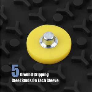 สตั๊ดเหล็ก5เม็ดกันลื่นซิลิโคนน้ำแข็งป้องกันการลื่นไถลได้อย่างมีประสิทธิภาพและเหมาะสำหรับหลายสถานการณ์ - Product Image 5