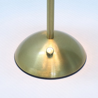 Lampe de table USB rechargeable en tissu, veilleuse de chevet avec contrôle tactile, lampe d'ambiance LED à intensité variable pour chambre à coucher
