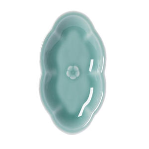 XUANHUI Porte-serviettes <span class=keywords><strong>en</strong></span> porcelaine CELADON, porte-<span class=keywords><strong>savon</strong></span>, forme irrégulière, blanc pur, style national, passe au <span class=keywords><strong>lave</strong></span>-<span class=keywords><strong>vaisselle</strong></span>, plat à soupe - Product Image 5