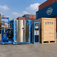 Máquina de Recubrimiento por Pulverización Catódica Magnetrónica de Metal, Tipo Lote Multi-Estación, para Blindaje EMI en Marcos Plásticos de Teléfonos Móviles
