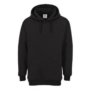 PORTWEST - B302BKRM Roma Sudadera con capucha negra-EAN 5036108253609 WORK HOODIES - Product Image 1