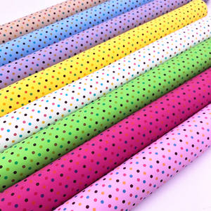 <span class=keywords><strong>Tela</strong></span> <span class=keywords><strong>de</strong></span> cuero con purpurina PU fina <span class=keywords><strong>de</strong></span> <span class=keywords><strong>lunares</strong></span> para bolsos, fundas para teléfonos, accesorios para muebles, manualidades decorativas - Product Image 1