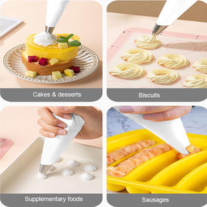 Sacchetto da <span class=keywords><strong>Pasticceria</strong></span> Riutilizzabile in Cotone da 10/12/14/16/18/20 Pollici, Sacchetto Decorativo in EVA per Crema e Glassa, Sacchetto per Decorazione Torte - Product Image 6