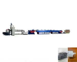 मार्को कंक्रीट फाइबर एक्सट्रूज़न पीप पेप पालतू मोनोफिलामेंट टइन यार्न उत्पादन लाइन के साथ कटर चॉपिंग एक्सट्रूडर मशीन