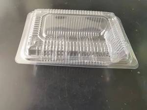 Oferta directa de fábrica barata OPS, contenedor con bisagras de plástico transparente, caja de embalaje desechable con carcasa de almeja - Product Image 4
