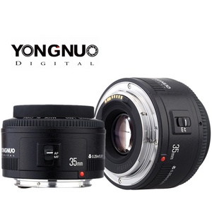 Yongnuo 35 مللي متر عدسة YN35mm F2.0 عدسة زاوية واسعة ثابتة/رئيس السيارات عدسات تركيز ل 600d 60d 5DII 5D 500D 400D 650D 600D 450D - Product Image 3
