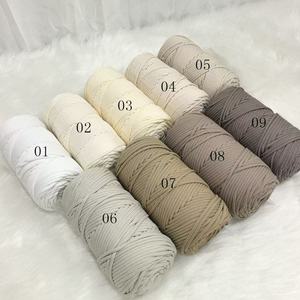 Dây thừng polyester tết macrame 4mm 5mm, sợi móc macrame dùng làm túi tự làm - Product Image 3