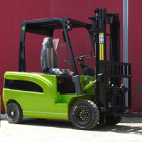 Chariot élévateur électrique d'entrepôt 2 tonnes avec éclairage de travail LED longue autonomie, équipement logistique, remise sur commande répétée, OEM