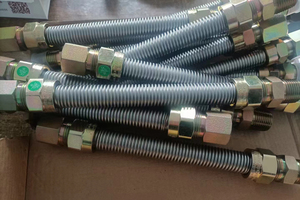 Tuyau ondulé en acier inoxydable ASTM, soudé en spirale, surface 2B, sans sifflet, connecteurs flexibles pour gaz, pour diamètre extérieur de 18 mm - Product Image 6