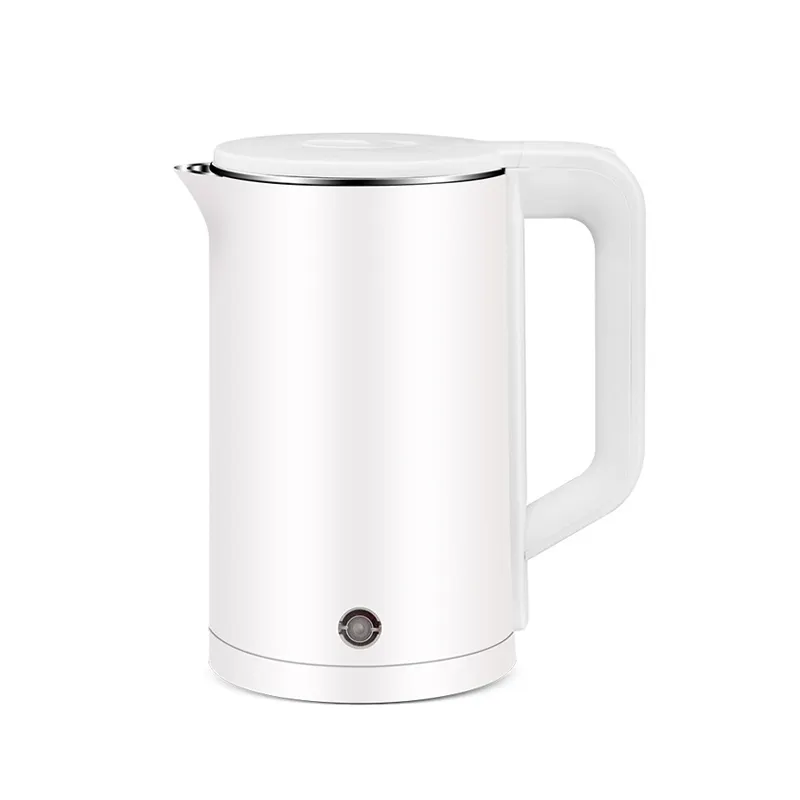 Small Kitchen Appliance 1.2L Stainless Steel Double Wall Electric Kettle Hot Water Boiler