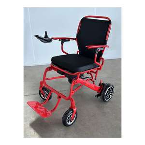 電動車椅子 電磁ブレーキ リハビリ フルカーボンファイバー リチウム電池 20km走行可能 室内使用 - Product Image 1