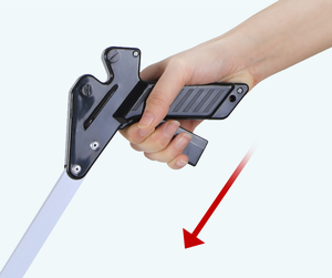 Ramasseur de litière pince à litière pliable pour personnes âgées longue pince à griffes pratique - Product Image 5