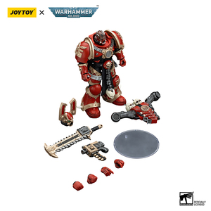 JOYTOY Warhammer 40k World Eaters Khorne Berzerker 6 1/18 Figura <span class=keywords><strong>de</strong></span> <span class=keywords><strong>Acción</strong></span> Articulada Coleccionable con Licencia Oficial - Product Image 5
