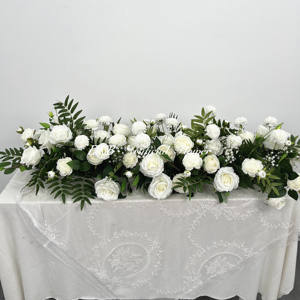 Décorations de mariage artificielles fournitures de mariage ensemble de coureurs de pièce maîtresse de fleurs pour table - Product Image 2