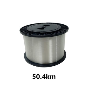Bobine de fibre G657A2, bobine de fibre invisible transparente monomode de couleur nue de 50.4km pour FTTH - Product Image 2