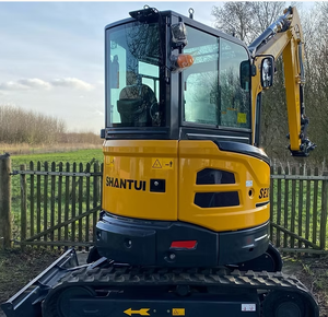 Shantui SE27 2.7 Ton Mini Crawler Excavator Zero Tail Swing Hydraulic Small Digger for Municipal Garden Farm <b>Construction</b> - Product Image 2