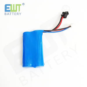 ICR14500 şarj edilebilir Li-ion pil 7.4V 1200mAh uzaktan kumanda elektroniği - Product Image 3