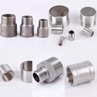 Raccord de raccord de tuyau en acier inoxydable 304, raccord d'adaptateur de connecteur de coupleur de tuyau femelle 3/4 "X 3/4"