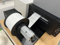 Haute clarté étiquette alimentaire étiquette bouteille étiquette numérique couleur étiquette rouleau à rouleau imprimante autocollant Machine d'impression