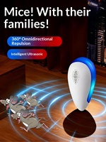 Répulsif électronique à ultrasons pour rongeurs et nuisibles d'intérieur, à brancher, pour souris, écureuils, fourmis