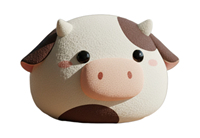 Jouet vache en peluche super doux nouveau design Animal en peluche en tissu doux avec support de conception mignon OEM/ODM