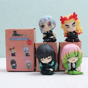 <span class=keywords><strong>Figurine</strong></span> Anime 5CM Série Dormante Démon Kimetsu Kanroji <span class=keywords><strong>Mitsuri</strong></span> Boîte Mystère Surprise Jouet Gachapon Boîte Œuf Prizes Jouets - Product Image 1