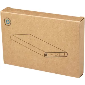 Power bank in alluminio riciclato da 4000 mAh tipo C Pep - Product Image 4