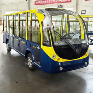 Autobús Turístico Eléctrico con Cinturón de Seguridad, Vehículo de Transporte con Vista Panorámica para Eventos al Aire Libre - Product Image 3