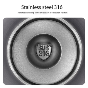 Fashionable Double-layer Stainless Steel Sports Water Bottle Portable Handle <b>Insulated</b> <b>Cup</b> For Coke Milk - Product Image 3